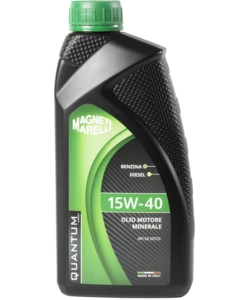 3 PEZZI OLIO QUANTUM MARELLI 15W40 MINERALE 1LT